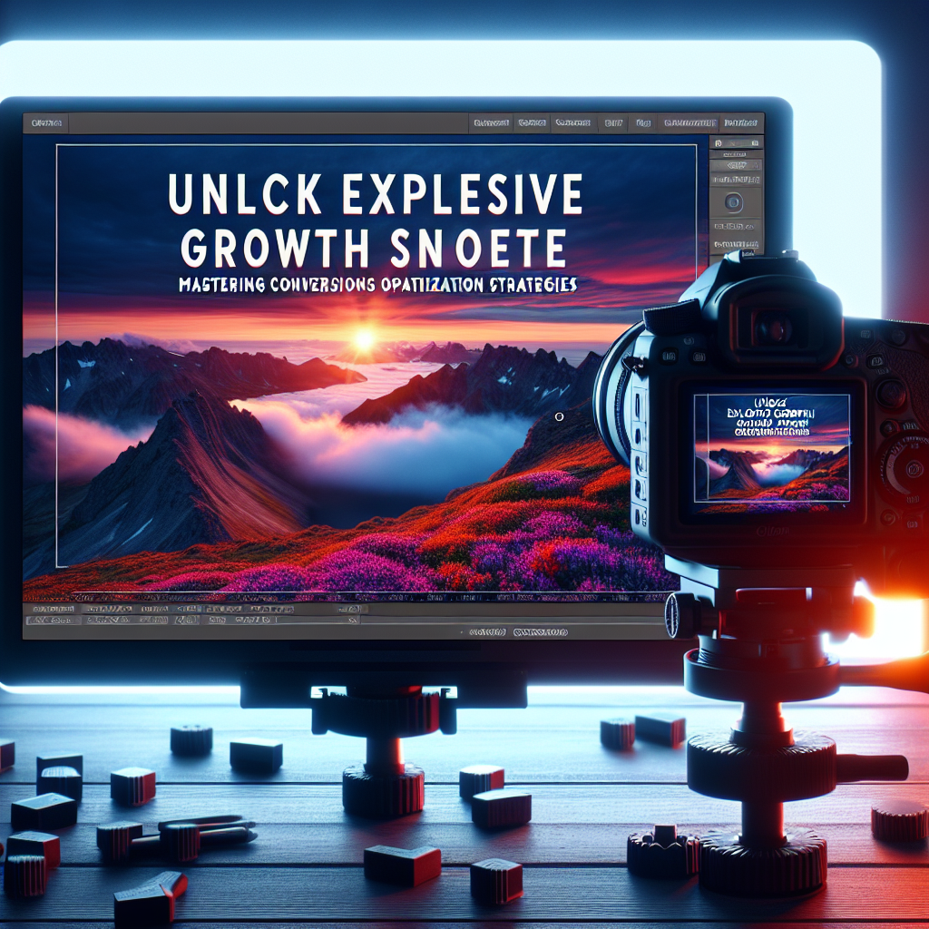 Unlock Explosive Growth: Mastering Conversions Optimization Strategies